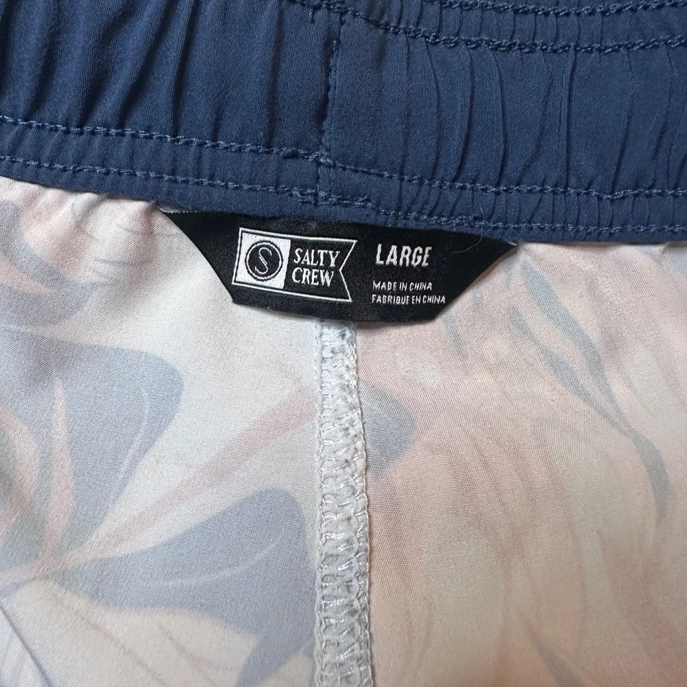 Salty Crew Ocean Fish Beach Lounge Shorts Size Large - Picture 6 of 9